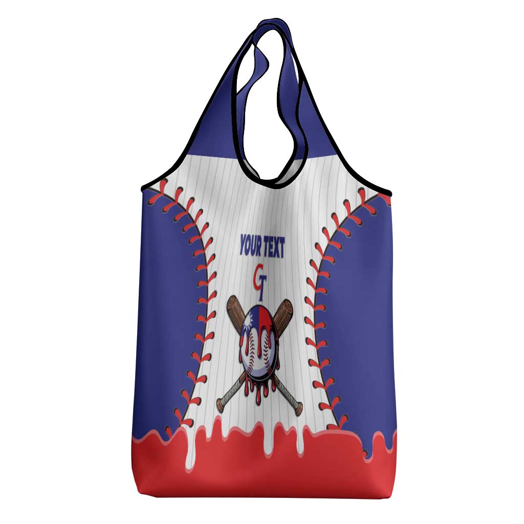 Chinese Taipei 2026 Baseball Custom Grocery Bag Go Taiwan Drip Style