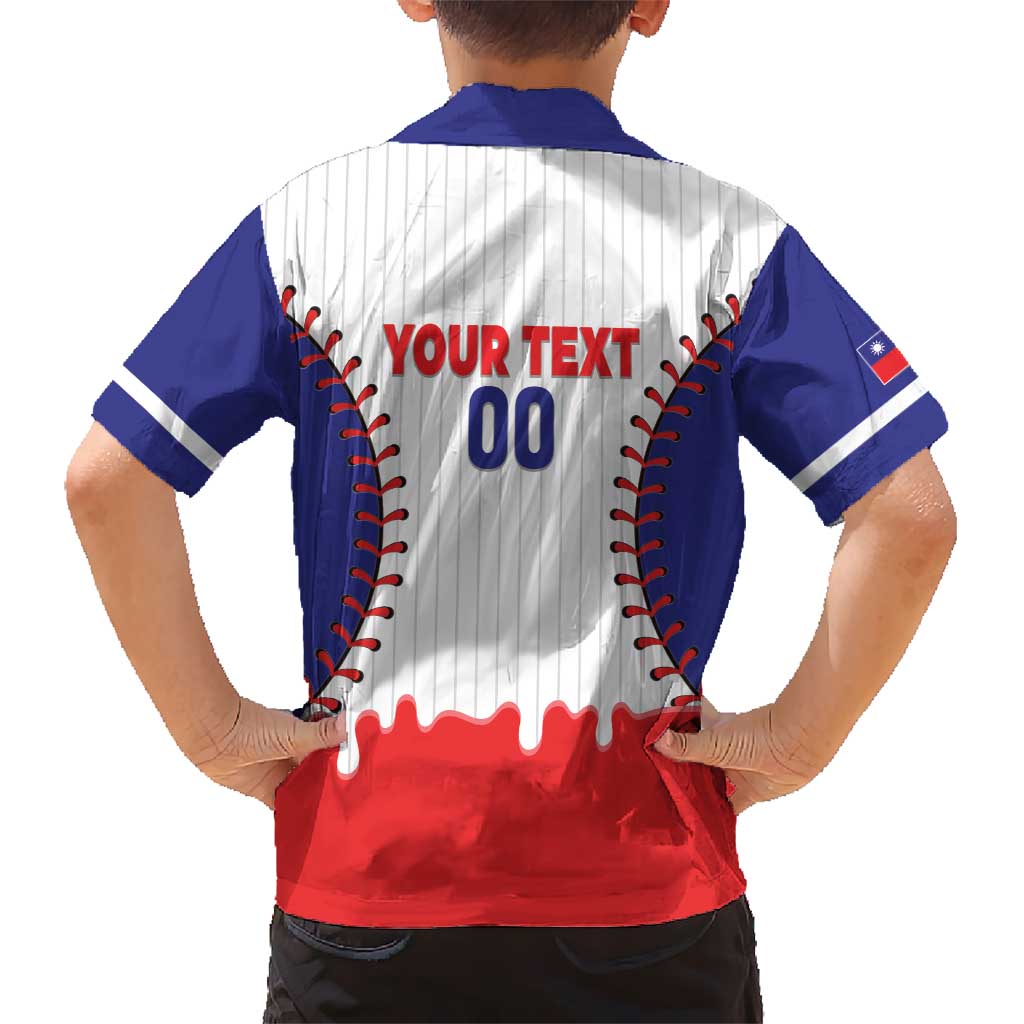 Chinese Taipei 2026 Baseball Custom Hawaiian Shirt Go Taiwan Drip Style