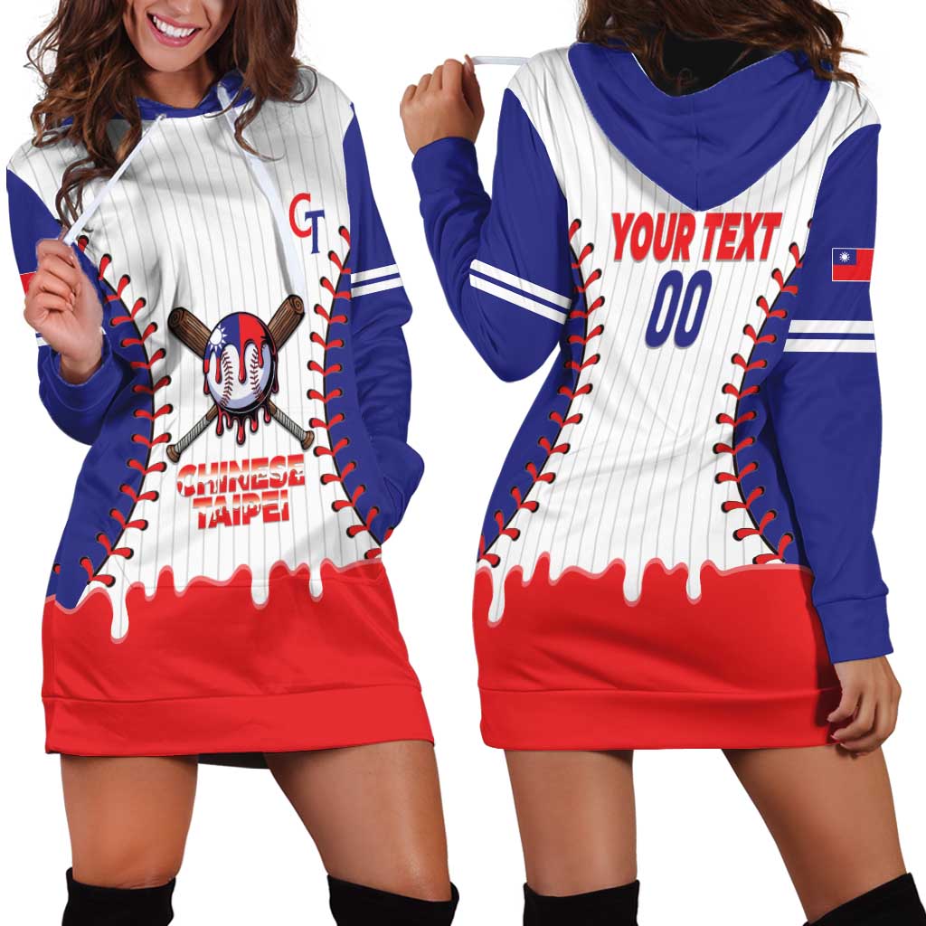 Chinese Taipei 2026 Baseball Custom Hoodie Dress Go Taiwan Drip Style