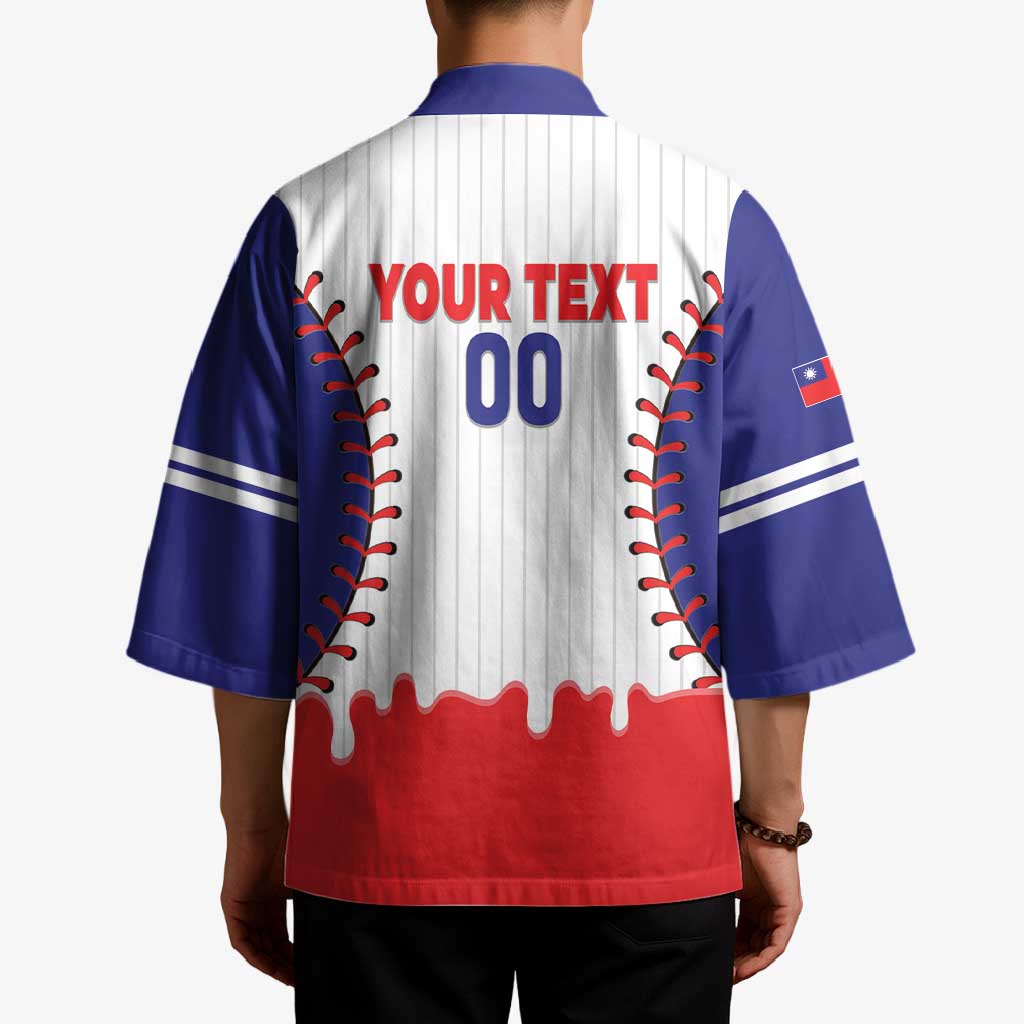 Chinese Taipei 2026 Baseball Custom Kimono Go Taiwan Drip Style