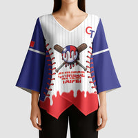 Chinese Taipei 2026 Baseball Custom Kimono Sleeve Blouse Go Taiwan Drip Style