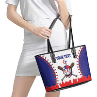 Chinese Taipei 2026 Baseball Custom Leather Tote Bag Go Taiwan Drip Style