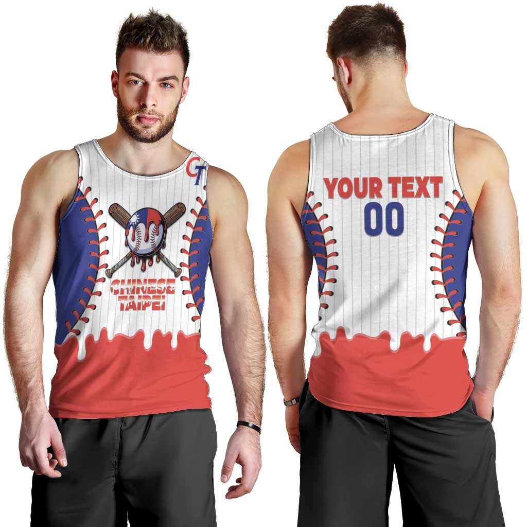 Chinese Taipei 2026 Baseball Custom Men Tank Top Go Taiwan Drip Style