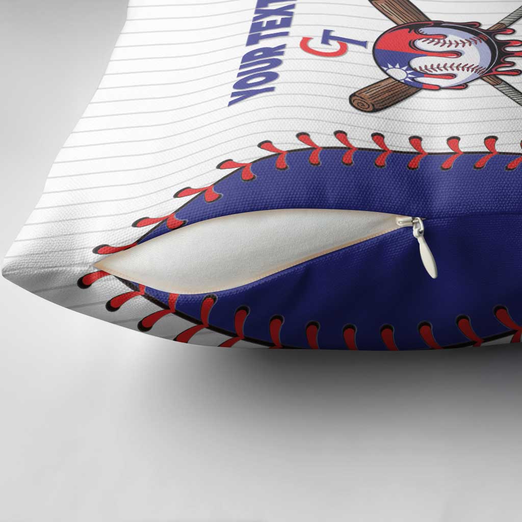 Chinese Taipei 2026 Baseball Custom Pillow Cover Go Taiwan Drip Style