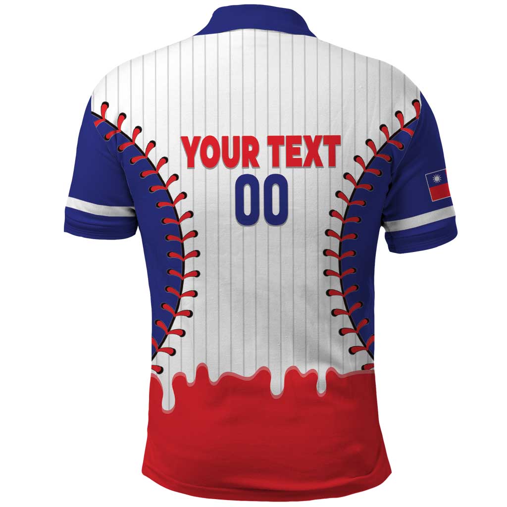 Chinese Taipei 2026 Baseball Custom Polo Shirt Go Taiwan Drip Style