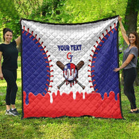 Chinese Taipei 2026 Baseball Custom Quilt Go Taiwan Drip Style