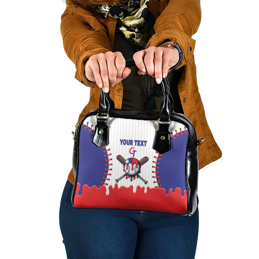 Chinese Taipei 2026 Baseball Custom Shoulder Handbag Go Taiwan Drip Style