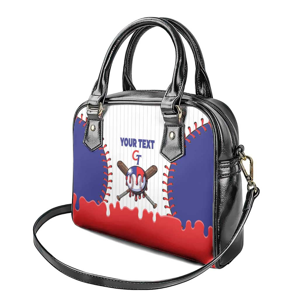 Chinese Taipei 2026 Baseball Custom Shoulder Handbag Go Taiwan Drip Style