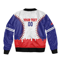 Chinese Taipei 2026 Baseball Custom Sleeve Zip Bomber Jacket Go Taiwan Drip Style