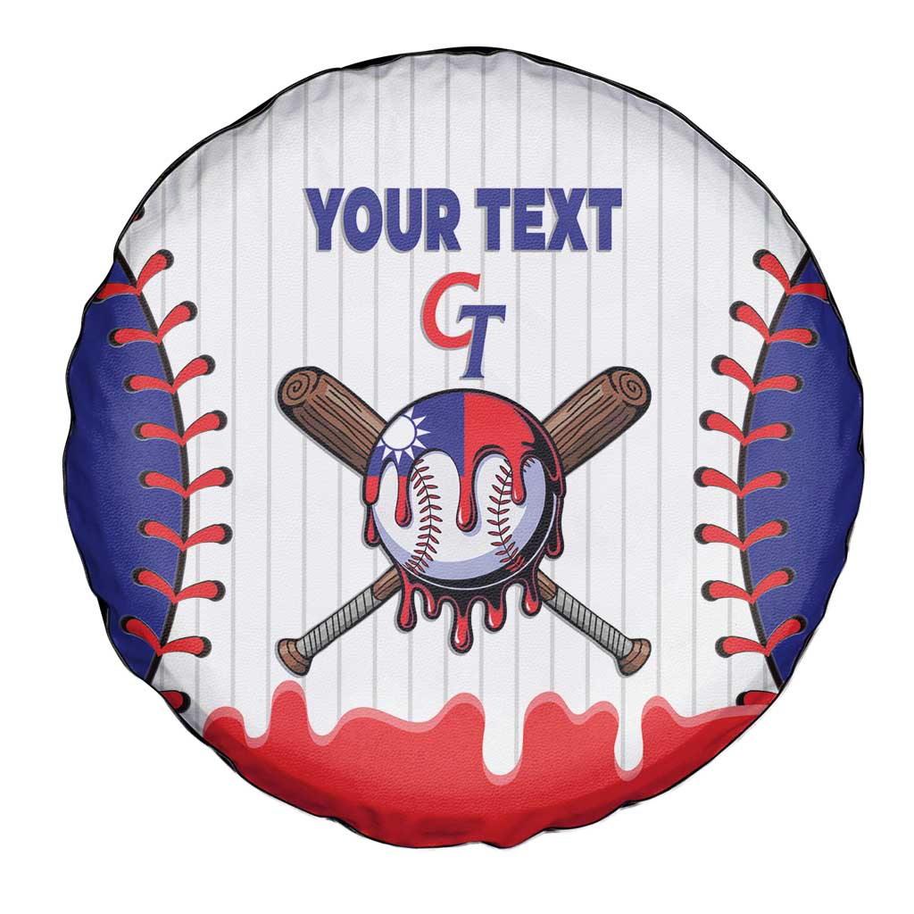 Chinese Taipei 2026 Baseball Custom Spare Tire Cover Go Taiwan Drip Style