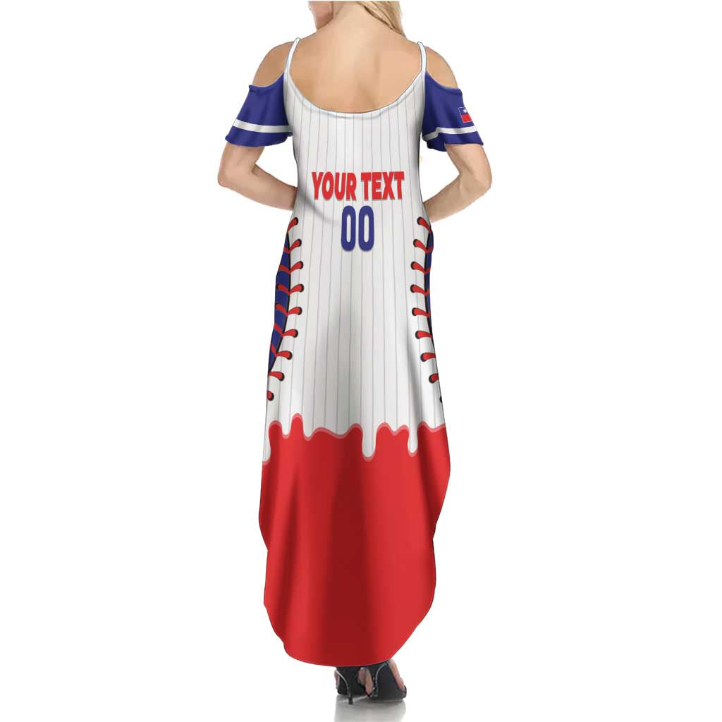 Chinese Taipei 2026 Baseball Custom Summer Maxi Dress Go Taiwan Drip Style