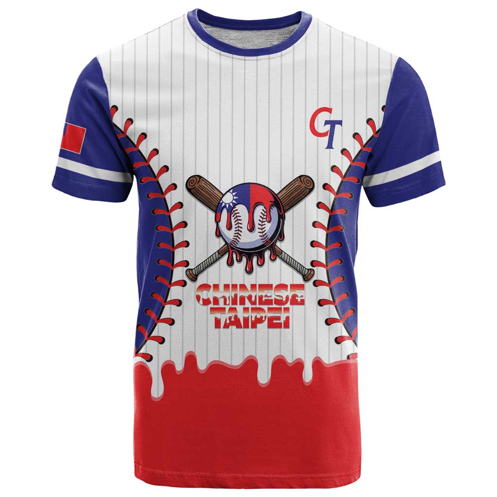 Chinese Taipei 2026 Baseball Custom T Shirt Go Taiwan Drip Style