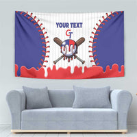 Chinese Taipei 2026 Baseball Custom Tapestry Go Taiwan Drip Style