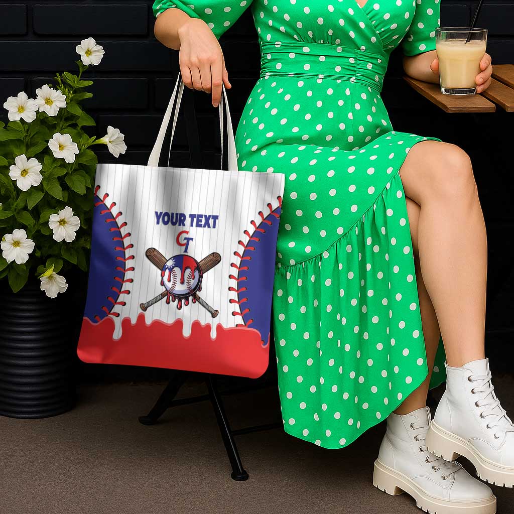 Chinese Taipei 2026 Baseball Custom Tote Bag Go Taiwan Drip Style