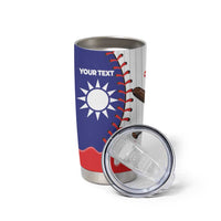 Chinese Taipei 2026 Baseball Custom Tumbler Cup Go Taiwan Drip Style