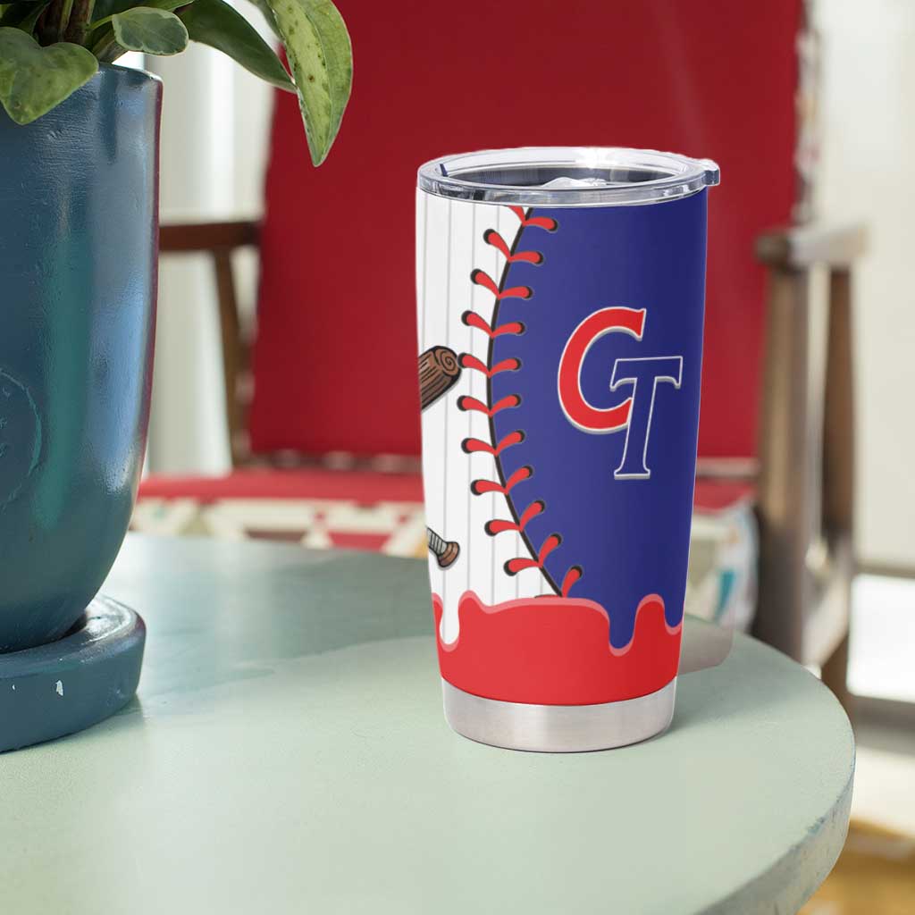 Chinese Taipei 2026 Baseball Custom Tumbler Cup Go Taiwan Drip Style