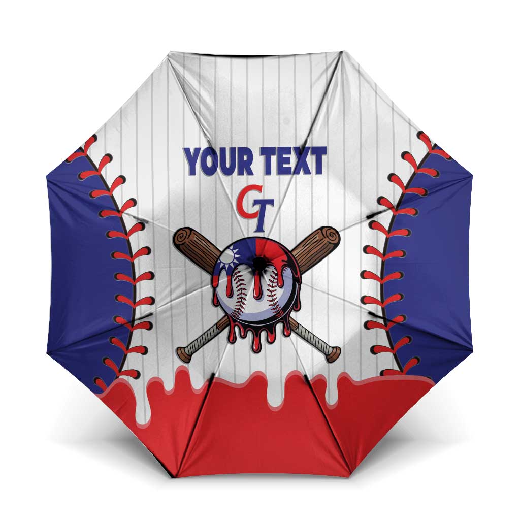 Chinese Taipei 2026 Baseball Custom Umbrella Go Taiwan Drip Style