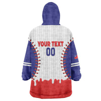 Chinese Taipei 2026 Baseball Custom Wearable Blanket Hoodie Go Taiwan Drip Style