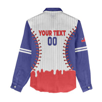 Chinese Taipei 2026 Baseball Custom Women Casual Shirt Go Taiwan Drip Style
