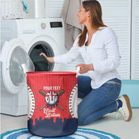 Great Britain 2026 Baseball Custom Laundry Basket Go Champions Drip Style