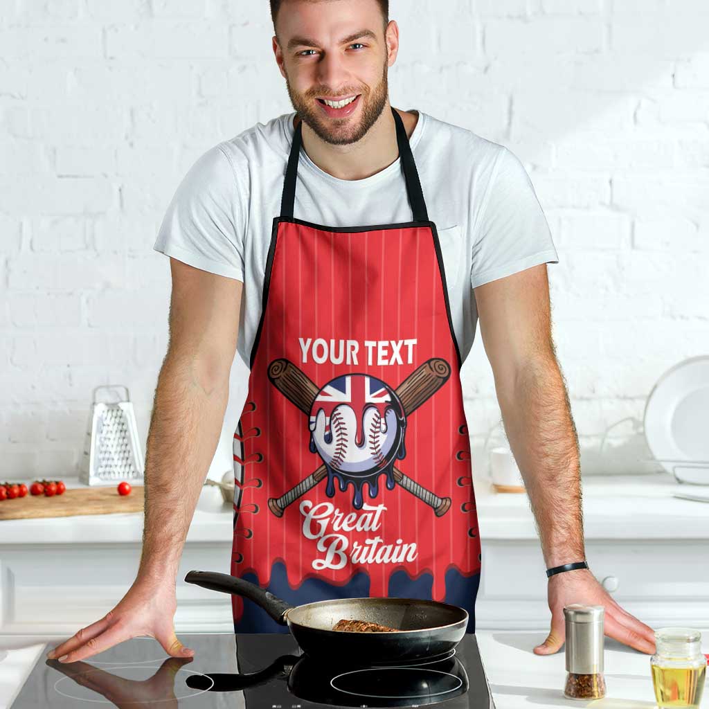 Great Britain 2026 Baseball Custom Apron Go Champions Drip Style