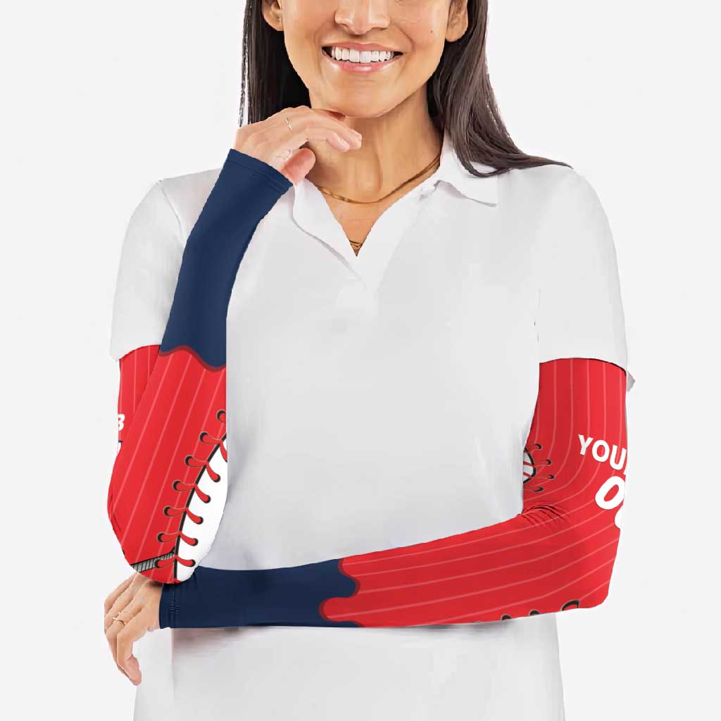 Great Britain 2026 Baseball Custom Arm Sleeves Go Champions Drip Style