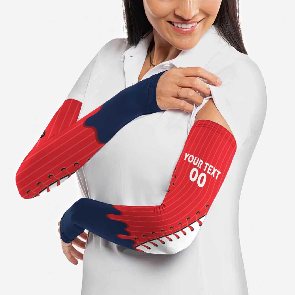 Great Britain 2026 Baseball Custom Arm Sleeves Go Champions Drip Style