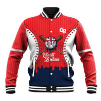 Great Britain 2026 Baseball Custom Baseball Jacket Go Champions Drip Style