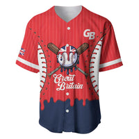 Great Britain 2026 Baseball Custom Baseball Jersey Go Champions Drip Style