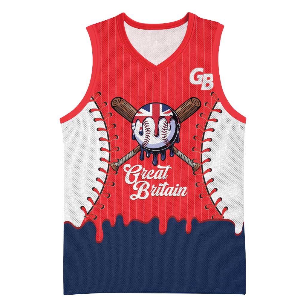 Great Britain 2026 Baseball Custom Basketball Jersey Go Champions Drip Style