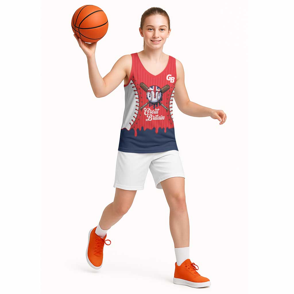 Great Britain 2026 Baseball Custom Basketball Jersey Go Champions Drip Style