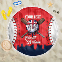 Great Britain 2026 Baseball Custom Beach Blanket Go Champions Drip Style