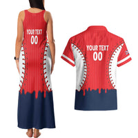 Great Britain 2026 Baseball Custom Couples Matching Tank Maxi Dress and Hawaiian Shirt Go Champions Drip Style