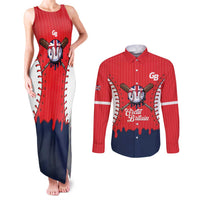 Great Britain 2026 Baseball Custom Couples Matching Tank Maxi Dress and Long Sleeve Button Shirt Go Champions Drip Style