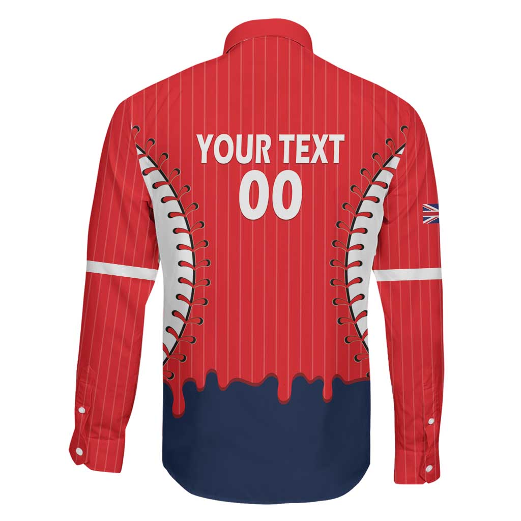 Great Britain 2026 Baseball Custom Family Matching Short Sleeve Bodycon Dress and Hawaiian Shirt Go Champions Drip Style