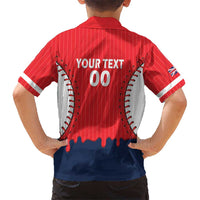 Great Britain 2026 Baseball Custom Family Matching Summer Maxi Dress and Hawaiian Shirt Go Champions Drip Style