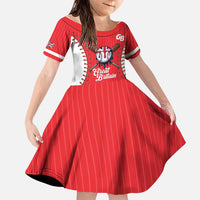 Great Britain 2026 Baseball Custom Family Matching Summer Maxi Dress and Hawaiian Shirt Go Champions Drip Style