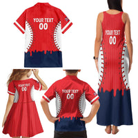 Great Britain 2026 Baseball Custom Family Matching Tank Maxi Dress and Hawaiian Shirt Go Champions Drip Style