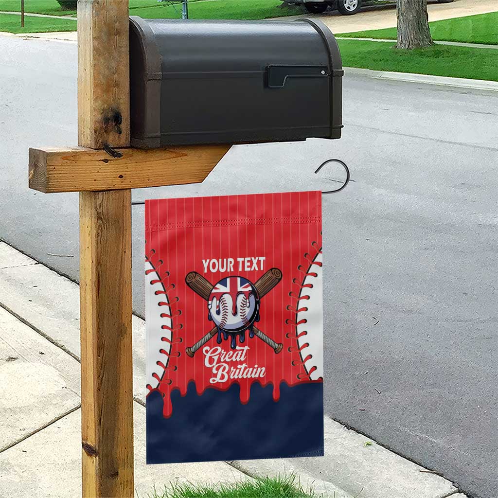 Great Britain 2026 Baseball Custom Garden Flag Go Champions Drip Style