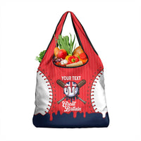 Great Britain 2026 Baseball Custom Grocery Bag Go Champions Drip Style
