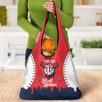 Great Britain 2026 Baseball Custom Grocery Bag Go Champions Drip Style