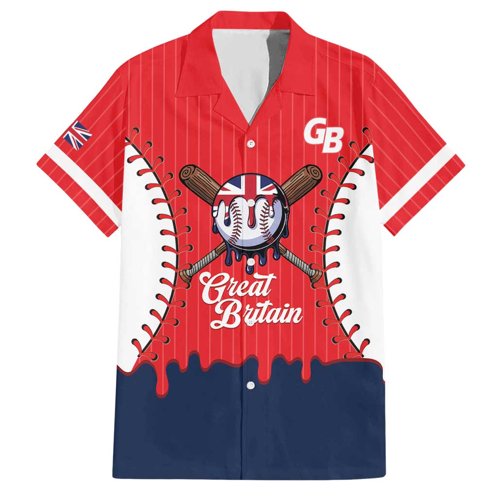 Great Britain 2026 Baseball Custom Hawaiian Shirt Go Champions Drip Style