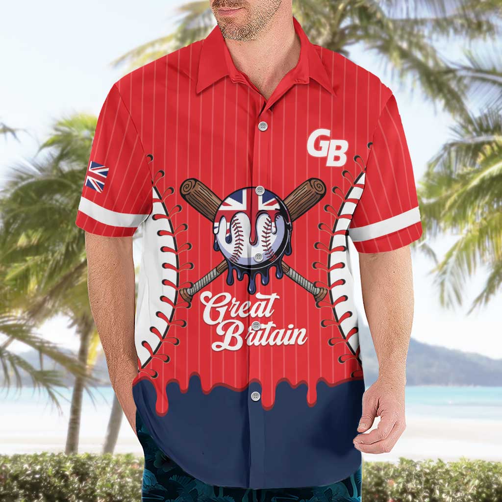 Great Britain 2026 Baseball Custom Hawaiian Shirt Go Champions Drip Style