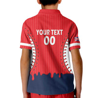Great Britain 2026 Baseball Custom Kid Polo Shirt Go Champions Drip Style