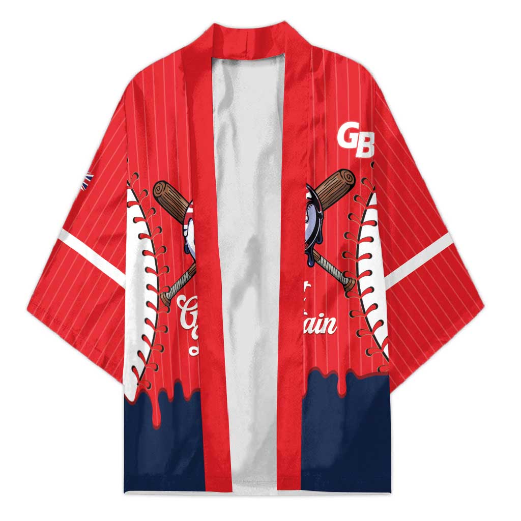 Great Britain 2026 Baseball Custom Kimono Go Champions Drip Style