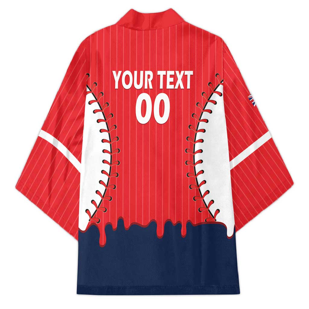 Great Britain 2026 Baseball Custom Kimono Go Champions Drip Style
