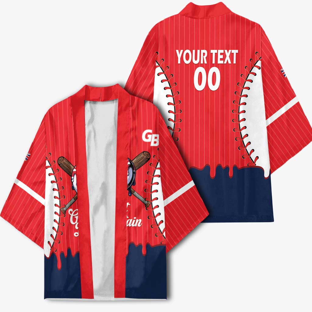 Great Britain 2026 Baseball Custom Kimono Go Champions Drip Style