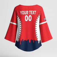Great Britain 2026 Baseball Custom Kimono Sleeve Blouse Go Champions Drip Style