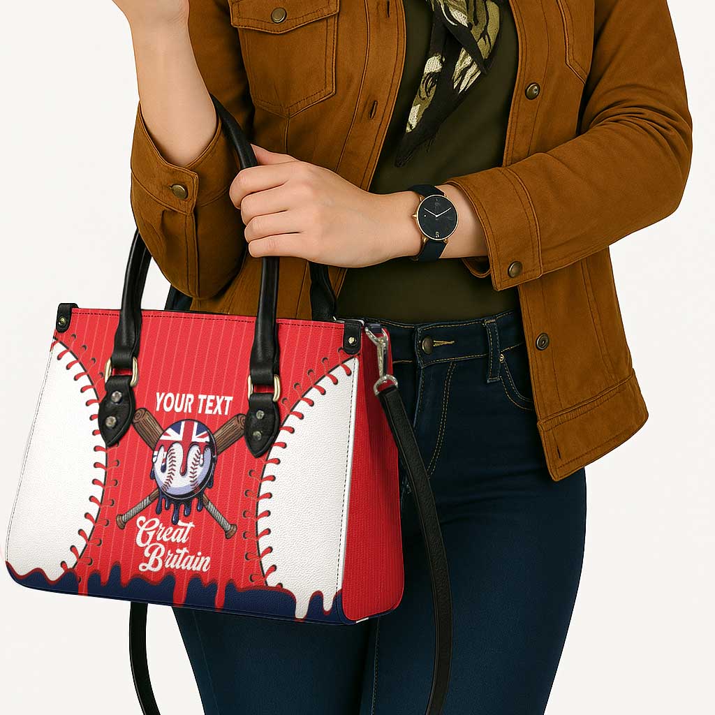 Great Britain 2026 Baseball Custom Leather Bag Go Champions Drip Style