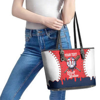 Great Britain 2026 Baseball Custom Leather Tote Bag Go Champions Drip Style